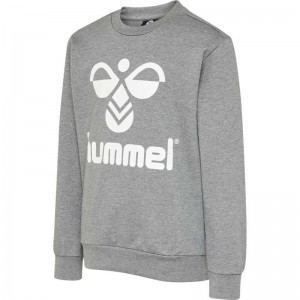 T Shirts Hummel Dos Enfant Grise | 454371-111