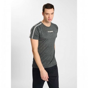 T Shirts Hummel Ducas S/S Homme Noir | 861520-255