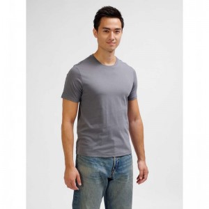 T Shirts Hummel Elemental Chevron Cotton Homme Grise | 492064-314