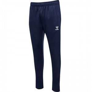 T Shirts Hummel Essential Training Homme Bleu Marine | 965218-784