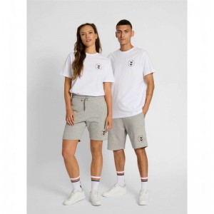 T Shirts Hummel Everything Nothing Femme Blanche | 368489-065