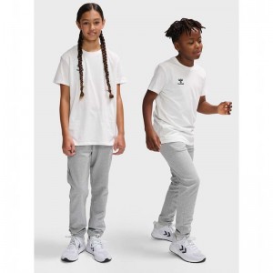 T Shirts Hummel Go 2.0 S/S Enfant Blanche | 212017-654