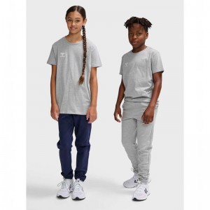 T Shirts Hummel Go 2.0 S/S Enfant Grise | 907088-638