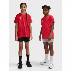 T Shirts Hummel Go 2.0 S/S Enfant Rouge | 947588-275