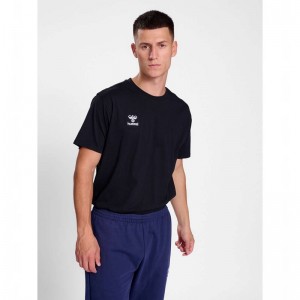 T Shirts Hummel Go 2.0 S/S Homme Noir | 514531-297