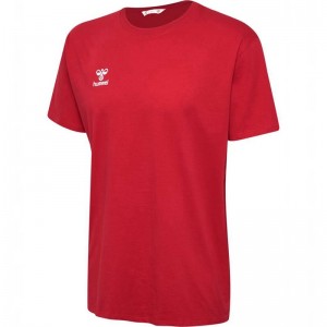 T Shirts Hummel Go 2.0 S/S Homme Rouge | 755726-547