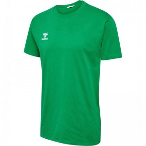 T Shirts Hummel Go 2.0 S/S Homme Vert | 659500-095