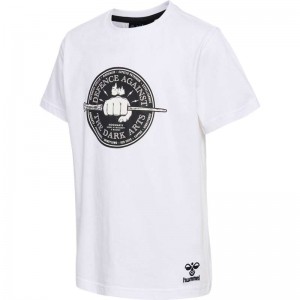 T Shirts Hummel Harry Potter Enfant Blanche | 006194-978