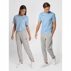 T Shirts Hummel Ic Marty Homme Bleu | 619644-422