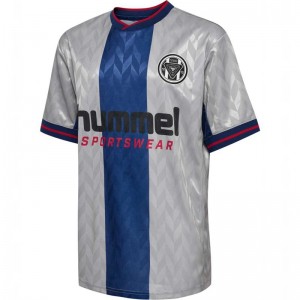 T Shirts Hummel Jr Loose Fb Jersey S/S Enfant Argent | 182540-260