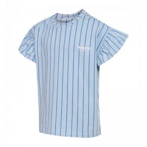 T Shirts Hummel Kasandra S/S Enfant Bleu | 034107-004