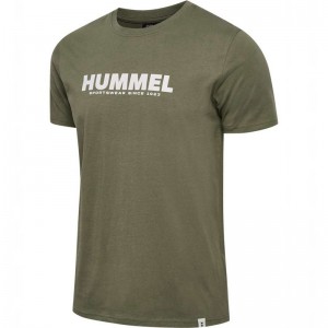 T Shirts Hummel Legacy Femme Vert | 517142-441