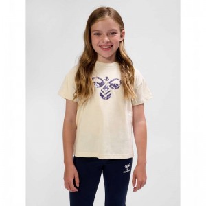 T Shirts Hummel Libi Enfant Grise | 840558-310
