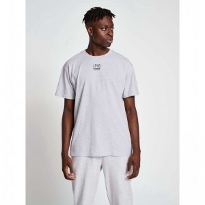 T Shirts Hummel Lp10 Boxy Homme Grise | 232226-675