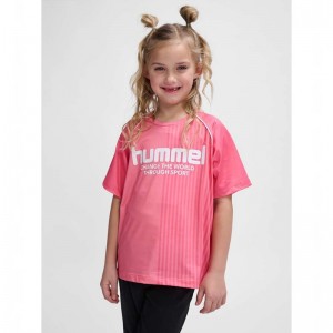 T Shirts Hummel Mexine S/S Enfant Rose | 908441-051