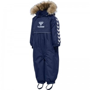 T Shirts Hummel Moon Tex Snow Enfant Bleu | 983094-481