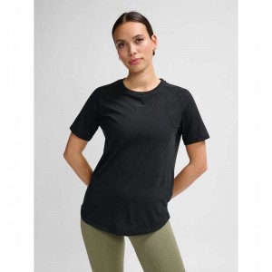 T Shirts Hummel Mt Vanja Femme Noir | 143894-946
