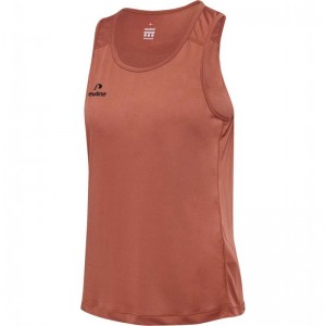 T Shirts Hummel Nwlbeat Singlet W Femme Corail | 266347-441