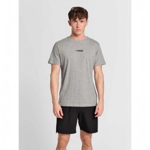T Shirts Hummel Offgrid S/S Homme Grise | 805377-232