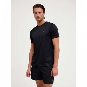 T Shirts Hummel Pulse Training S/S Homme Noir | 022965-496