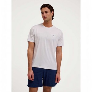 T Shirts Hummel Pulse Training S/S Homme Blanche | 096029-168