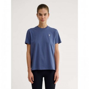 T Shirts Hummel Pulse W Femme Bleu | 403651-701