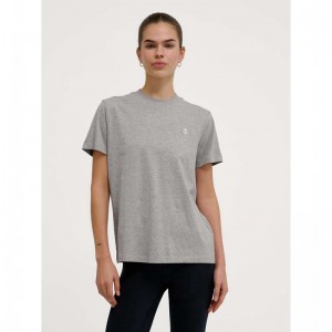 T Shirts Hummel Pulse W Femme Grise | 273912-041