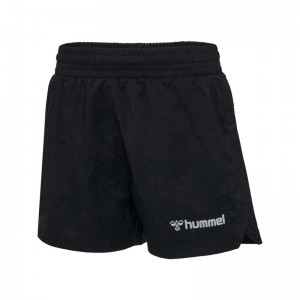 T Shirts Hummel Run Enfant Noir | 906972-675
