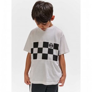T Shirts Hummel Runner S/S Enfant Blanche | 191943-657