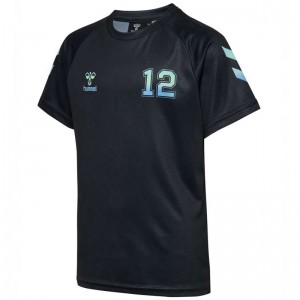 T Shirts Hummel Shimmer S/S Enfant Noir | 530213-505
