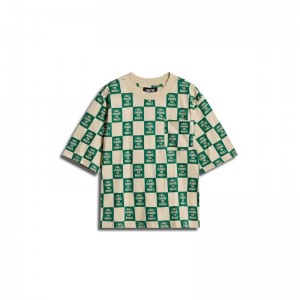 T Shirts Hummel Stsollie Enfant Vert | 396759-556