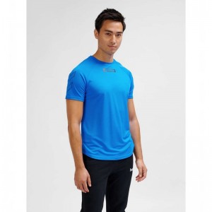 T Shirts Hummel Te Topaz Homme Bleu | 361465-687