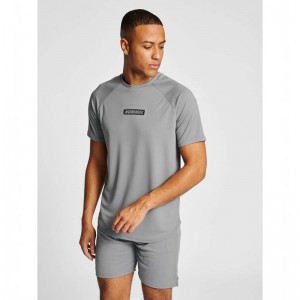 T Shirts Hummel Te Topaz Homme Grise | 955415-937