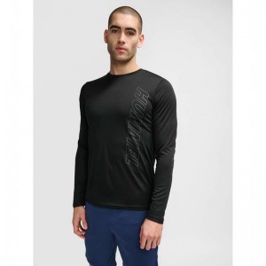 T Shirts Hummel Te Topaz L/S Homme Noir | 038833-890