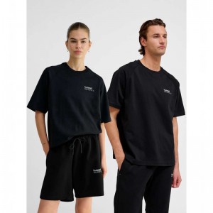 T Shirts Hummel Tech Loose Homme Noir | 776572-003