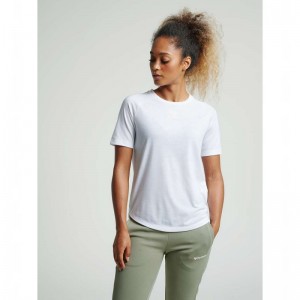 T Shirts Hummel Vanja S/S Femme Blanche | 284203-559