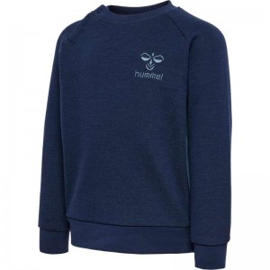 T Shirts Hummel Wulbato Enfant Noir | 254745-249