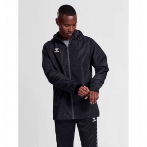 Vestes Hummel Authentic All Weather Homme Noir | 752657-408