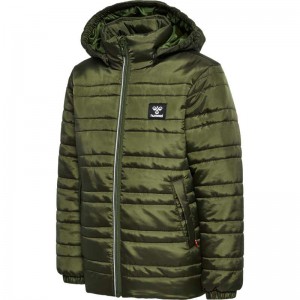 Vestes Hummel Bilbo Tex Enfant Vert Olive | 124641-003