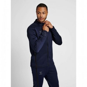 Vestes Hummel Cima Xk Zip Homme Bleu Marine | 836611-200