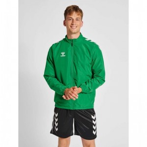 Vestes Hummel Core Xk Micro Zip Homme Vert | 054090-899