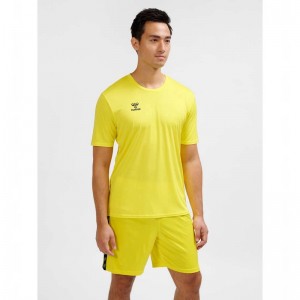 Vestes Hummel Essential S/S Homme Jaune | 434257-474
