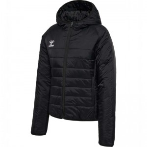 Vestes Hummel Go Quilted Hood Femme Noir | 542353-023