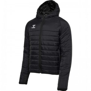 Vestes Hummel Go Quilted Hood Homme Noir | 210959-468