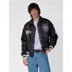Vestes Hummel Letterman Sportswear Homme Noir | 522252-423