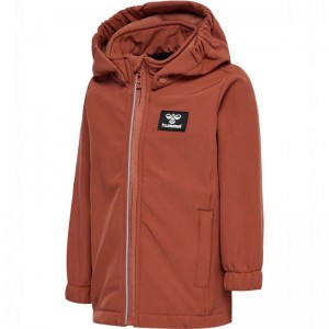 Vestes Hummel Mars Tex Mini Softshell Enfant Rouge | 015780-304