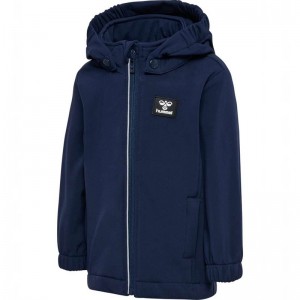 Vestes Hummel Mars Tex Mini Softshell Enfant Noir | 074270-315