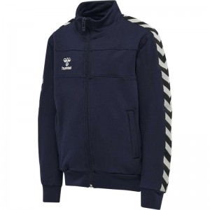 Vestes Hummel Move Classic Zip Enfant Bleu Marine | 842282-178