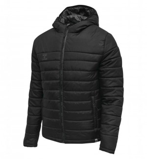 Vestes Hummel North Quilted Hood Homme Noir | 143599-773