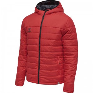 Vestes Hummel North Quilted Hood Homme Rouge | 415533-589